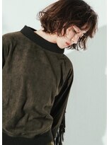 スタイリング簡単ボブ、無造作ラフパーマ【Belle銀座５丁目】