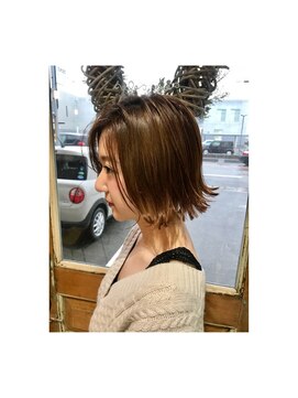 ニア ヘアルーム(near.hair room) 外ハネボブ