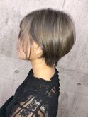 【MIRAC町田店河原崎】アッシュグレージュショートレイヤー
