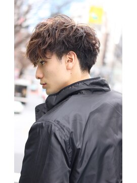 ネイビー(NAVY) スタイリングが簡単☆横顔が決まるツイストスパイラルショート