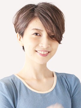 ロビー 表参道(ROBBY) 耳かけスッキリ丸みショート☆アッシュブラウン