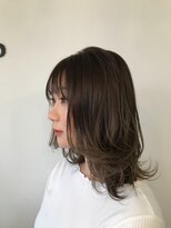ヘアーコレクトニコ(hair collect nico)&nbsp;ことりベージュ×ミディアムヘア