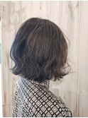 バッサリカットしたい方にオススメ切りっぱなしボブ×ハイライト