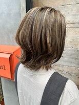キー ヘアーアンドビューティーサロン(Kii hair&beauty salon)&nbsp;フルハイライトグレージュ