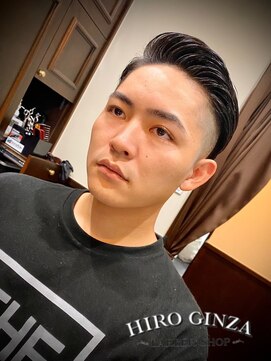 ヒロギンザバーバーショップ 大宮店(HIRO GINZA BARBER SHOP) 外国人風フェード