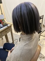 ノネット(Nonet plus) シルバーに抜けるシルバーラベンダー