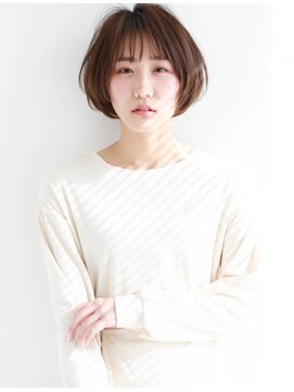 グランマッシュ(Granmash) ベージュカラー・アヴェダオーガニックカラー・ショートボブ