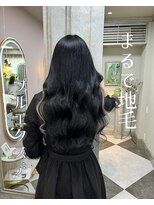 ガルボヘアー 名古屋栄店(garbo hair)&nbsp;#名古屋#栄#プルエクステ#インナーカラー#黒髪ロング#カラー