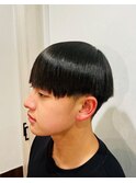 サラサラモテ髪ストレートマッシュ☆