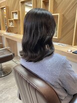ヘア プロデュース キュオン(hair produce CUEON.) オリーブグレージュ×透明感カラー