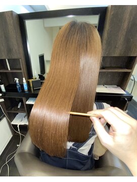 アールサロンプラスキャスパ 自由が丘(Rrsalon+CASPA) 《髪質改善》R.HASヒト幹細胞水素トリートメント＋カラー