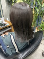 シェル 吉祥寺(shell)&nbsp;グレージュカラー/ボブウルフ/黒髪/ココアベージュ