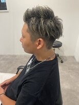 レゴ 太田店(LEGO)&nbsp;無造作メンズベリーショート☆ツーブロックアッシュブラウン