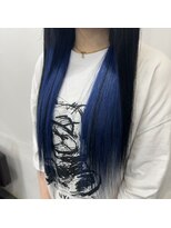 プルエクステのお店ネクスト(NEXT)&nbsp;#プルエクステ #インナーカラーエクステ #黒髪ロング