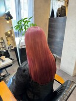 ルモ(Lumo)&nbsp;【KATSUYA】コーラルピンク×ロング