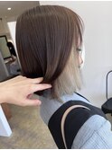 インナーカラークールベージュ