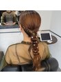 ブルー(BLUE) 結婚式イベントなどのヘアセットはお任せください☆(^^)