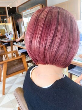 バブ バイネオリーブ(Bab by neolive) 似合わせカット/メルティカラー/ピンク/wカラー