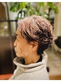 くせ毛風メンズパーマ