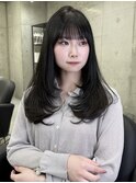 大人可愛いレイヤーカット