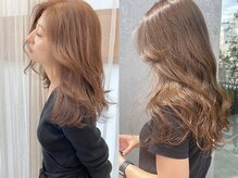 エムサロン ルームス(emusalon Room's)の雰囲気（夏に似合うレイヤー×BeigeColorで透け感UP）