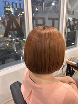 バトー バイ トリコ 船橋北口店(BATEAU by tricot)&nbsp;オレンジカラー×ボブ