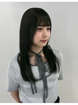 アフェクションカナヤマ(AffECTION kanayama) 韓国 レイヤーカット ブリーチ ダブルカラー 髪質改善