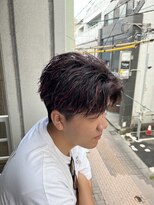 リバード(reverd)&nbsp;☆赤メッシュ＆ツイスパ☆