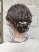 ピノ ウメダ(Pinot UMEDA)&nbsp;#シニヨン　#パーティヘアアレンジ