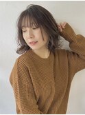 外ハネでこなれ感☆肩上ボブ