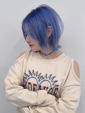 ジュイル シブヤ(JEWIL SHIBUYA) ブリーチ2~3回で叶える！ペールブルーカラー