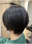富士見ヶ丘ショートくびれショートイルミナカラー顔周りレイヤー
