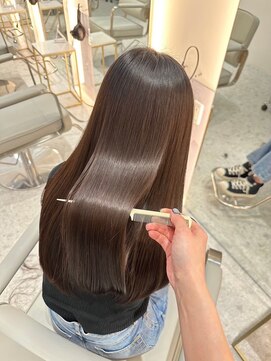美髪＊艶髪ショコラブラウン＊髪質改善TR＊Zina Maison札幌