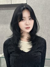 SSAW&nbsp;柔らかい質感ミディアムハッシュレイヤー