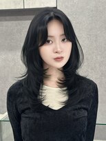 SSAW 柔らかい質感ミディアムハッシュレイヤー