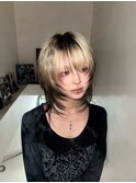 シャギーカット
