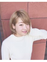 シャンプーボーイ 宮崎駅前店(SHAMPOO BOY)&nbsp;ふんわりベージュボブ＾＾