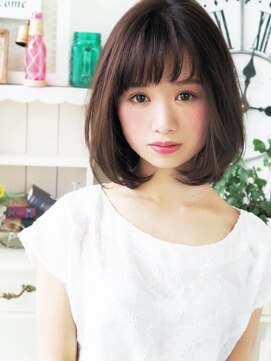 ジュレベール(JurerBelle) 【ジュレベール 松田】 クール可愛いグレージュボブ♪