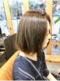 伸ばしかけの時のボブ