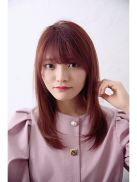 ネオリーブ シュシュ 神保町店(Neolive susu) パープルアッシュヘアカラー