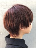 kisaiBuzz*西川史浩  オレンジレッドカラー×ショート