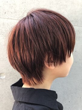 キサイ バズ(kisai BUZZ) kisaiBuzz*西川史浩 オレンジレッドカラー×ショート