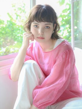 ネオリーブシェリエ 浅草店(Neolive cherie) 柔らかさ抜群くしゃカールボブ 浅草 美容室12