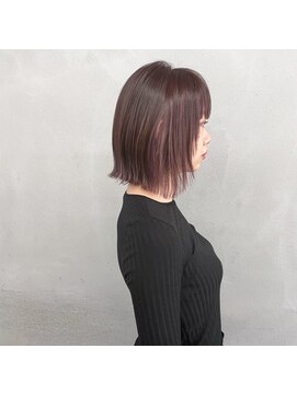 タグ(#tag) #ボブレイヤー×モーヴバイオレット