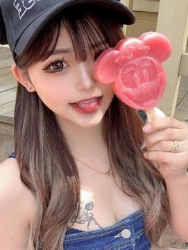 ディーシー 池袋(D.C) ナチュラルエクステで自然なロングスタイル