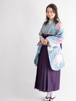 ヘアーサロン ラフリジー(Loufreasy) 卒業式袴の着付け＆大人気の編みおろしハーフアップヘアアレンジ