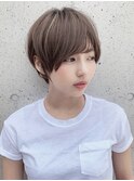 【THiRD 浅野】テラコッタカラーショート