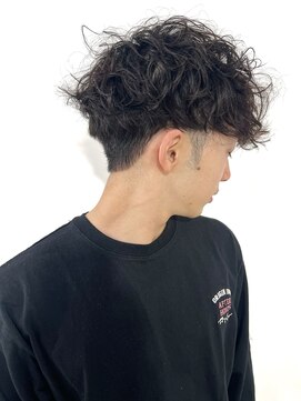 レーベル(LABEL) ツイスト刈り上げマッシュ