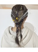 卒業式セット、メイク、着付け