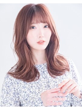 マッシュアンドマッシュアヴェダ ららぽーと福岡店(mash&mash AVEDA) 面長さんに最適◎大人かわいいくびれミディ/白髪ぼかし/白髪染め